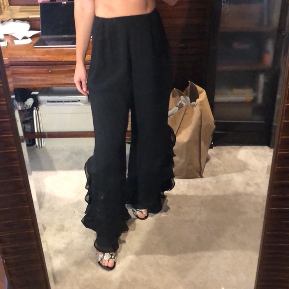 STUDIO 1 • flare flamingo dress pants - Picture 9 of 12